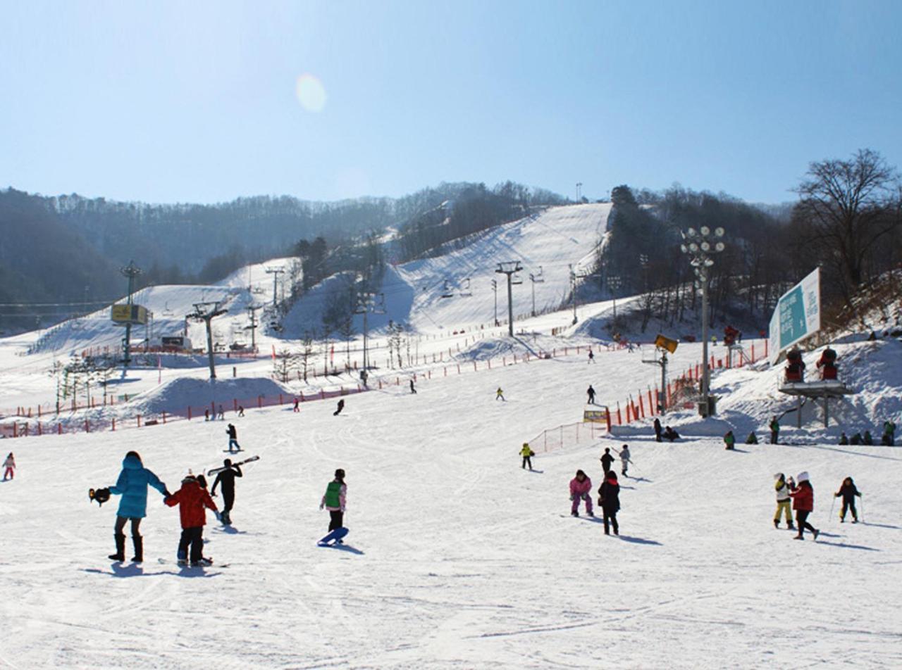 Korea Quality Elf Hotel Pyeongchang Eksteriør bilde
